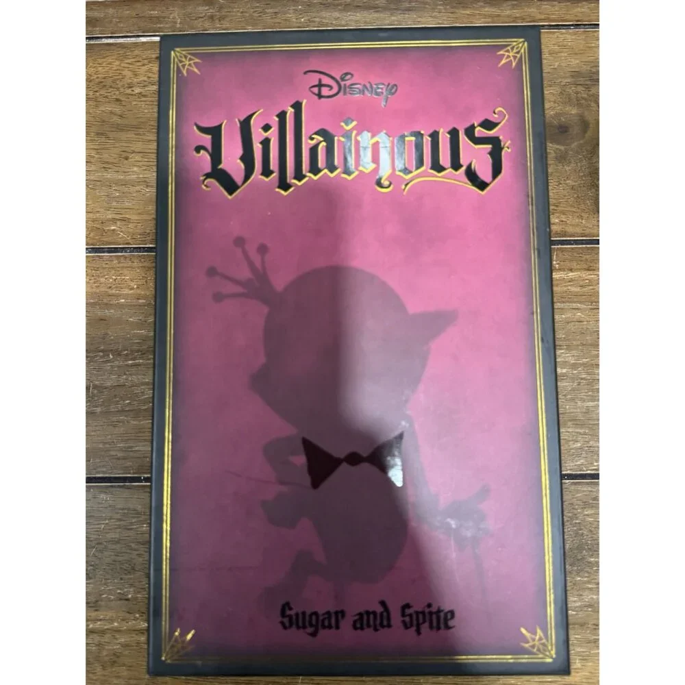 DISNEY Villainous Sugar and spite & TRIVIAL PURSUIT Drop Trivia Game